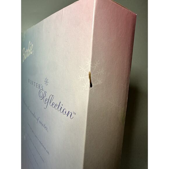 2000 Winter's Reflection Barbie Doll Mattel New Never Removed from Box - Picture 5 of 9